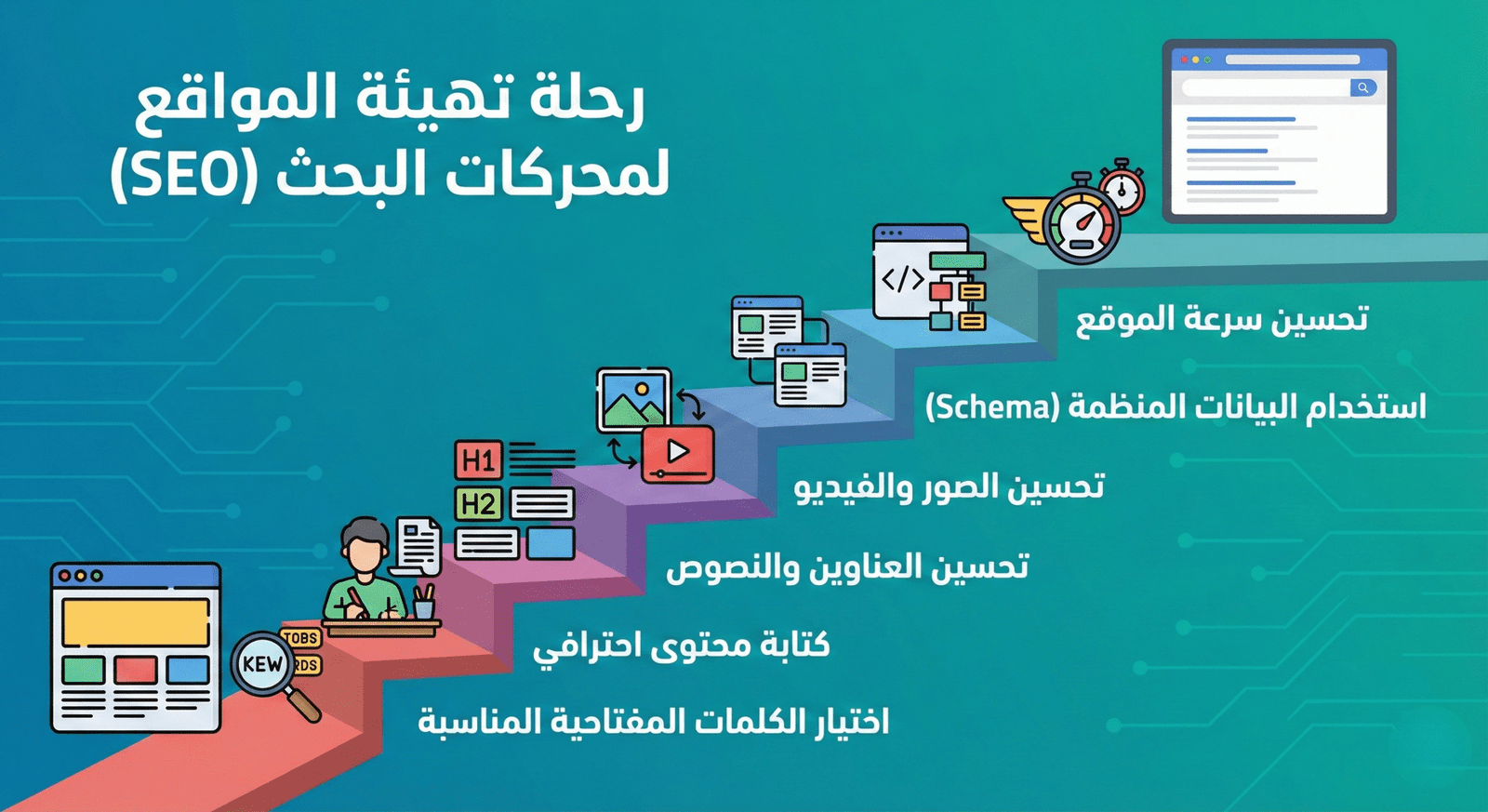 تهيئة المواقع لمحركات البحث (SEO)