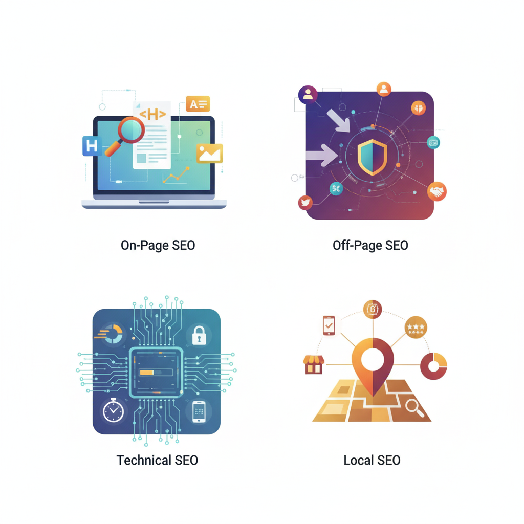 أنواع السيو الأساسية 