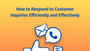 الرد على استفسارات العملاء