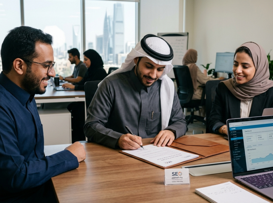 التعاقد مع شركة SEO